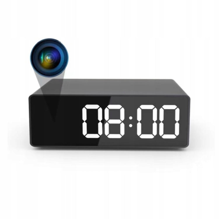 Laikrodis-žadintuvas su paslėpta mini Wi-Fi kamera „Onshop A13“, Full HD