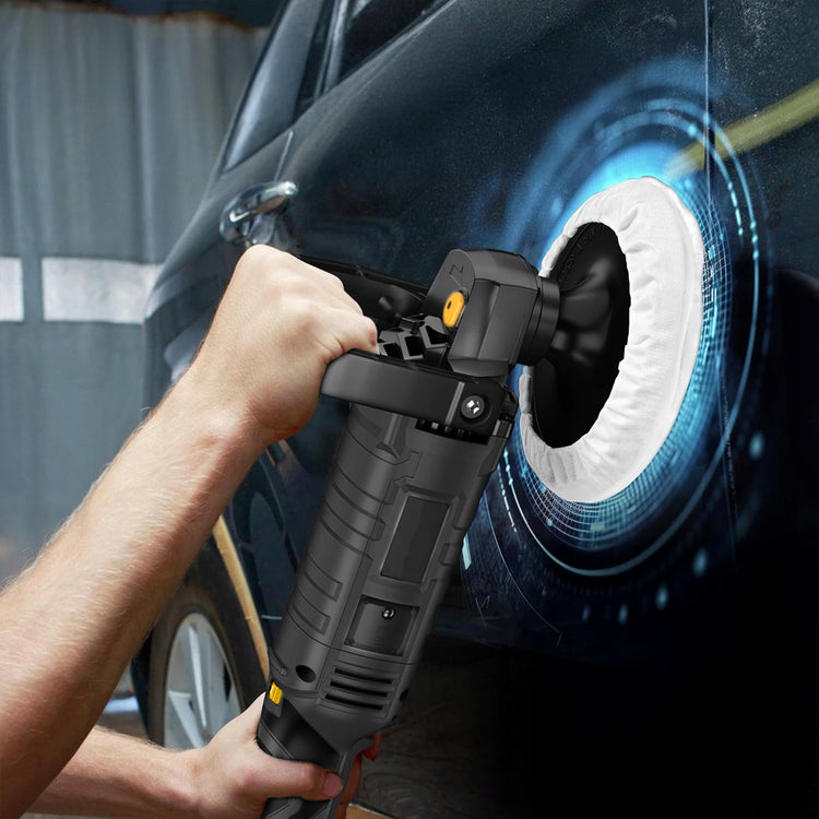 Rotacinė automobilio poliravimo mašinėlė „Renew Force“, 2600 W, su kempinėmis
