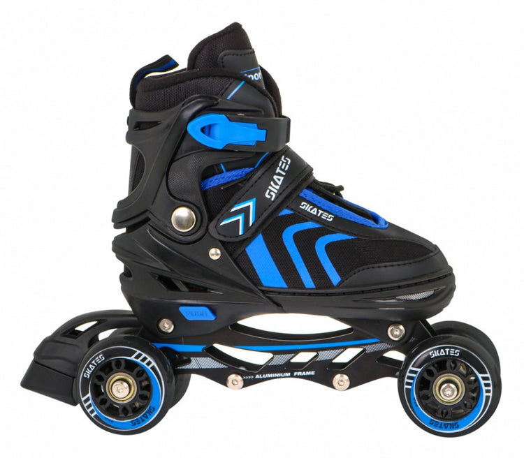 Reguliuojami riedučiai 4in1 „SporTrike“, 34–38 dydis, mėlyni