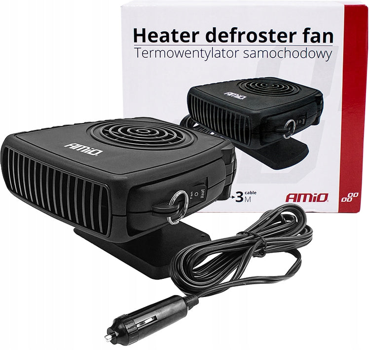 Automobilinis termoventiliatorius „Amio“ 12 V, 150 W