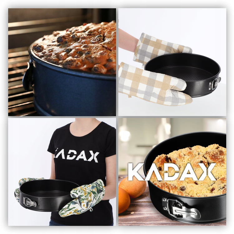 Apvali tortinė kepimo forma „Kadax“ su nuimamu dugnu, Ø 30 cm
