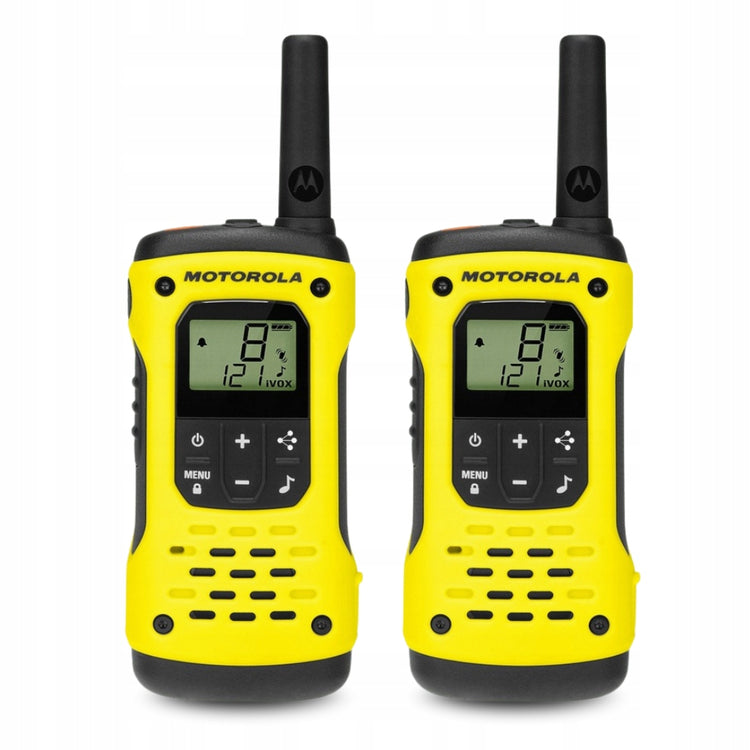 Vandeniui atsparios racijos „Motorola T92 H2O“, IP67, 2 vnt., iki 10 km