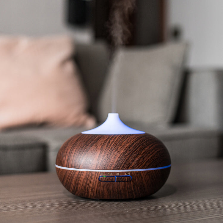 Ultragarsinis aromaterapijos difuzorius su LED apšvietimu – nuotrauka 5