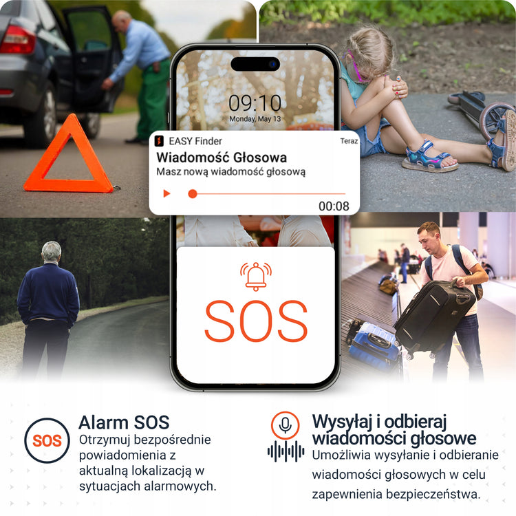 GPS sekiklis vaikams ir senjorams „PAJ Easy Finder 4G“ su SOS mygtuku – nuotrauka 5