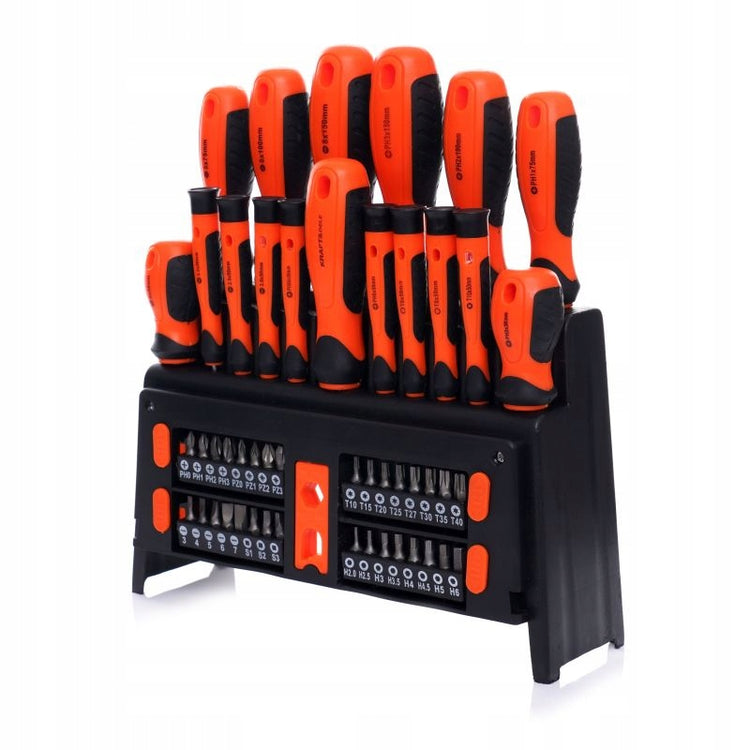 Atsuktuvų rinkinys su magnetizatoriumi „Kraft&Dele KD10950“, 50 elementų
