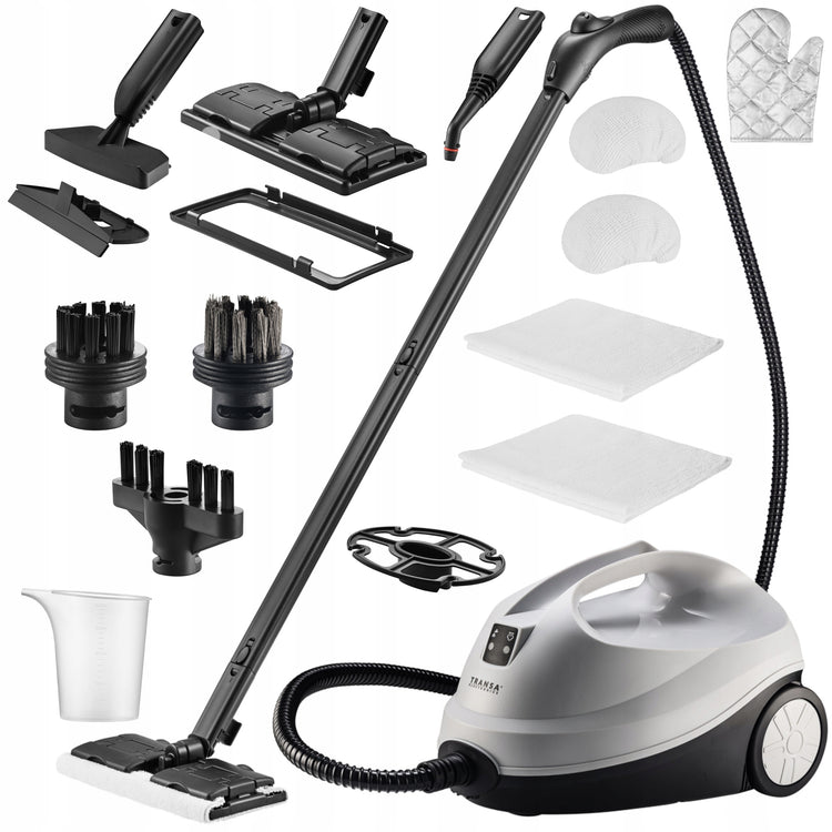 Garų mopas „Transa SteamClean TE-190“, 2000 W, 4 bar – nuotrauka 1