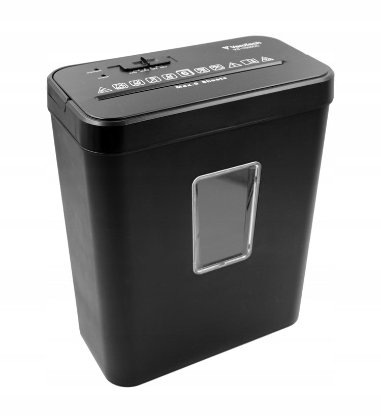 Dokumentų smulkintuvas „Verotech VS-1005CC“, 13 l, P-4, smulkina korteles