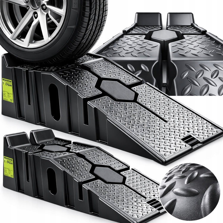 Automobilio rampos „Toolme TM021“ su plačiomis platformomis, 3 t, 2 vnt.