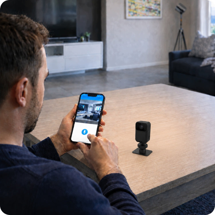 Nešiojama asmeninė Wi-Fi kamera „Spreest MD39“, segama prie drabužių
