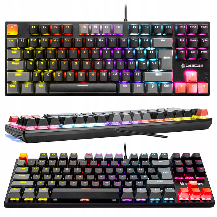 Mechaninė žaidimų klaviatūra „Tracer Gamezone Blade 87“, Outemu Blue, TKL
