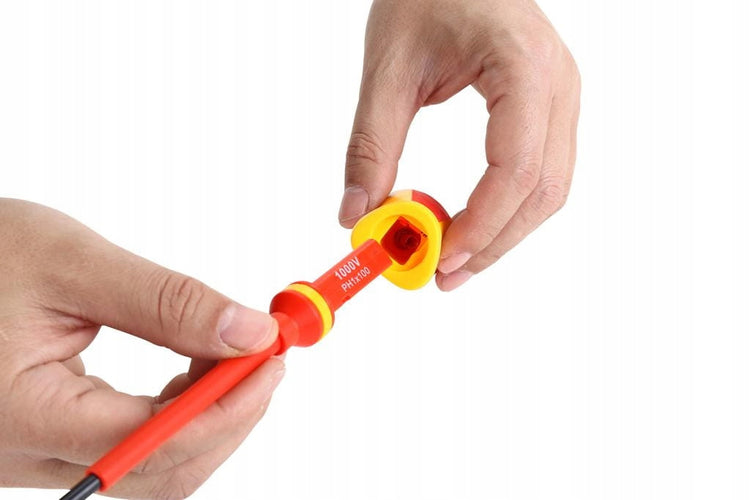 Izoliuotų elektriko atsuktuvų rinkinys 1000 V „Kraft&Dele KD5972“, 14 vnt.
