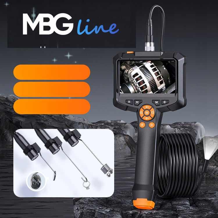 Inspekcinė kamera-endoskopas su ekranu „MBG Line G30-M“ Full HD, 5 m