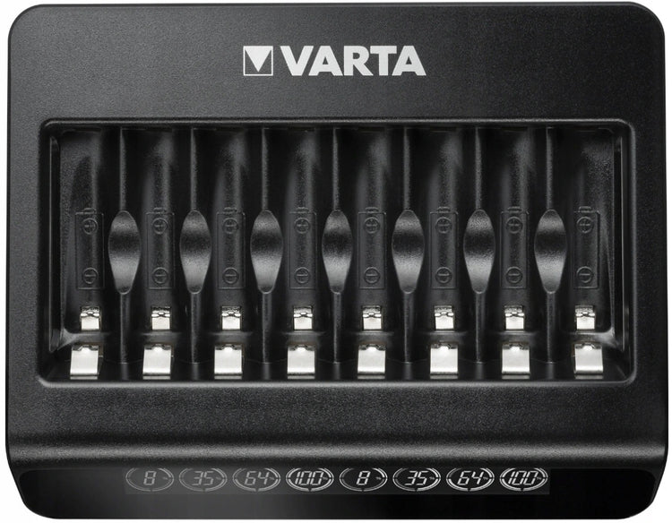 Elementų kroviklis „Varta LCD Multi Charger+“ 8× AA/AAA