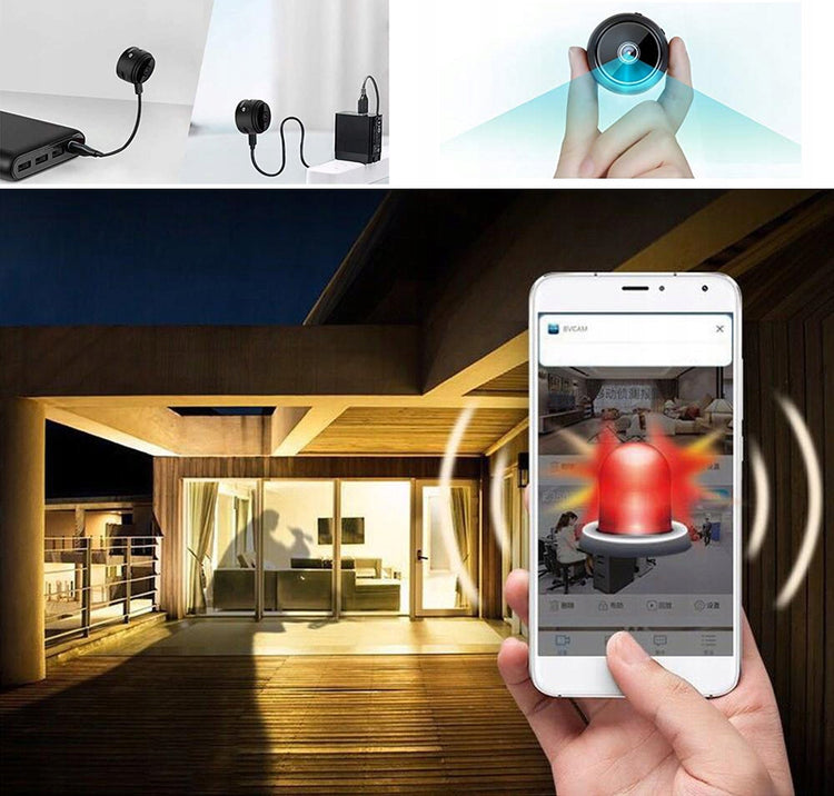 Mini Wi-Fi kamera-auklė „Renew Force“ Full HD su judesio aptikimu