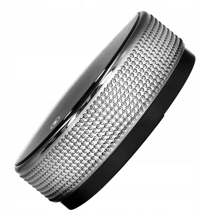 Elektroninis magnetinis virtuvės laikmatis su LED ekranu, 8 × 3 cm, juodas