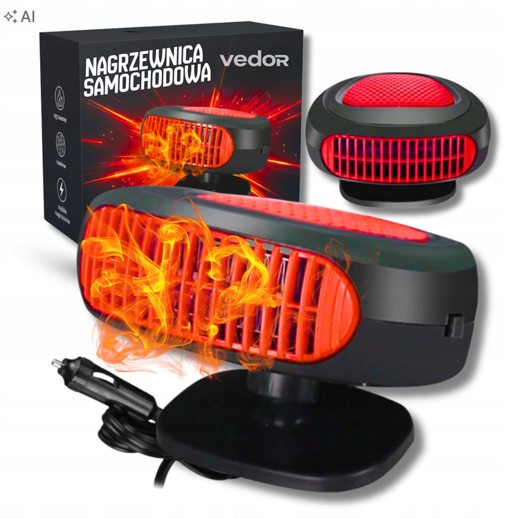 Automobilinis šildytuvas-atitirpintuvas „Vedor“ 12 V, 200 W
