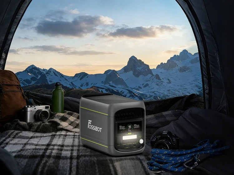 Nešiojama energijos stotelė „Fossibot F1800“, 1800 W, 1024 Wh – nuotrauka 8