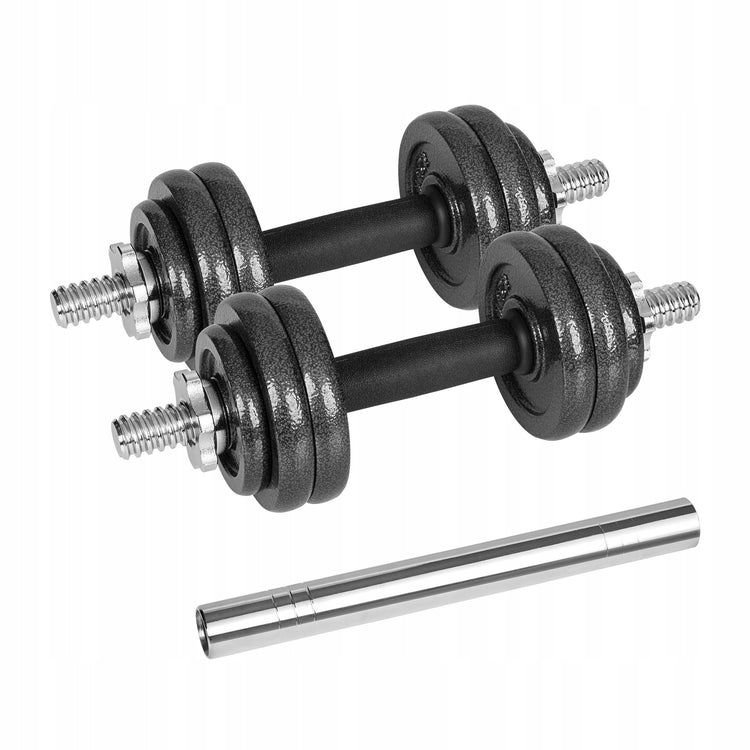Reguliuojami ketiniai svarmenys lagamine „Rebel Active“, 2 × 7,5 kg (15 kg)