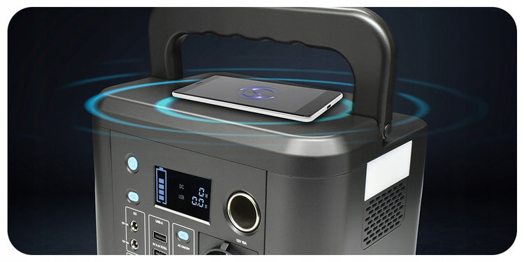 Nešiojama energijos stotelė „DVS-PS300“, 300 W, 224 Wh, LiFePO4 – nuotrauka 8
