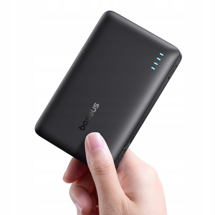 Išorinis akumuliatorius „Baseus EnerFill FP21“ 10000 mAh, 22,5 W, juodas