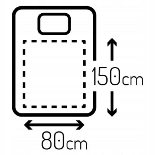 Elektrinė paklotinė antklodė „Mesko MS7419“, 150 × 80 cm, 60 W