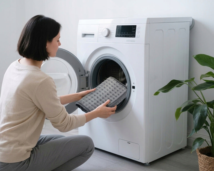 Elektrinė šildanti pagalvėlė 30 × 60 cm su 9 lygiais ir pultu
