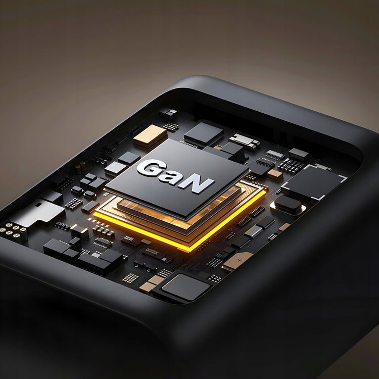 GaN tinklo įkroviklis „Matnox“ 45 W USB-C su laidu, PD 3.0, QC 3.0