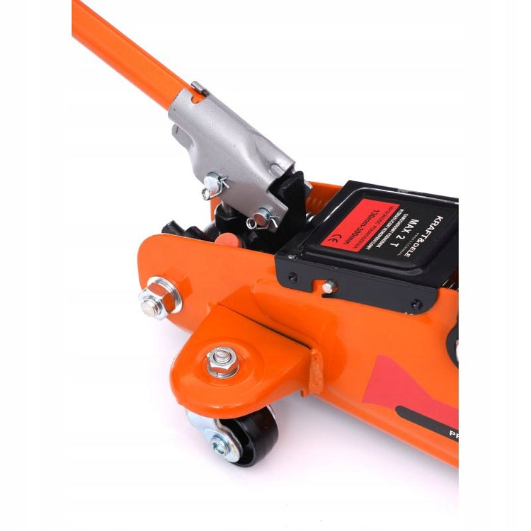 Žemo profilio hidraulinis domkratas „Kraft&Dele KD1377“, 2 t, 130–300 mm