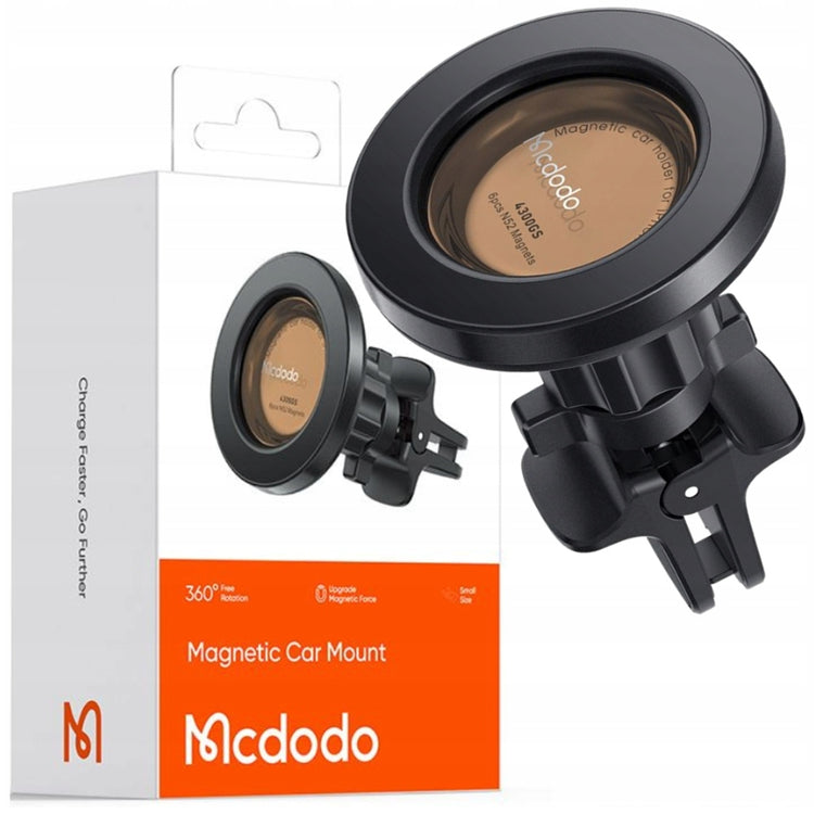 Magnetinis automobilinis telefono laikiklis „Mcdodo CM-4050“ ant ventiliacijos grotelės