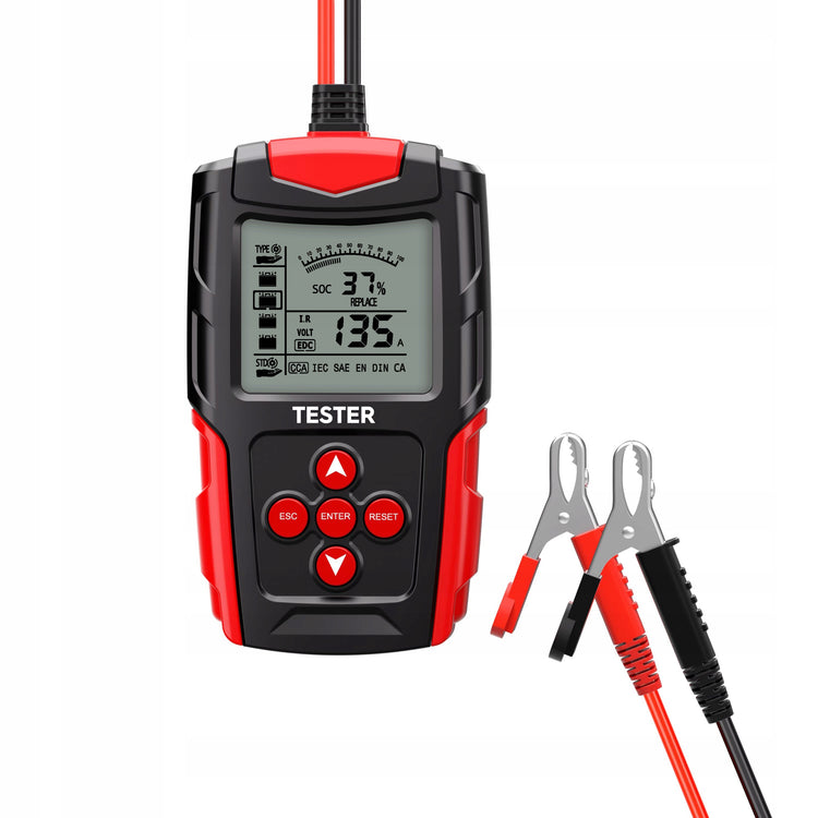 Skaitmeninis akumuliatorių testeris „MBG Line FBT200 PRO“, 12/24 V, 3–200 Ah, LCD