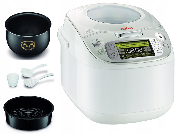 Daugiafunkcis puodas „Tefal Advanced RK8121“, 5 l, 45 programos, baltas