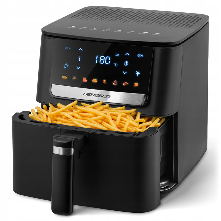 Karšto oro gruzdintuvė „Berdsen BD-662“, 6,5 l, 1700 W – nuotrauka 1
