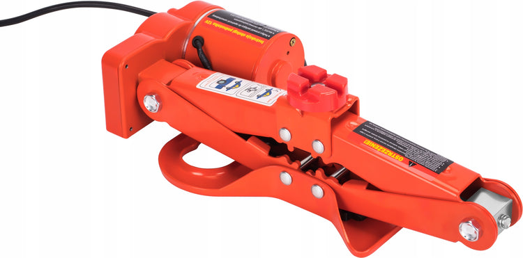 Elektrinis trapecinis automobilio domkratas 12 V „Kraft&Dele KD1369“, 3 t, 120–350 mm, lagamine