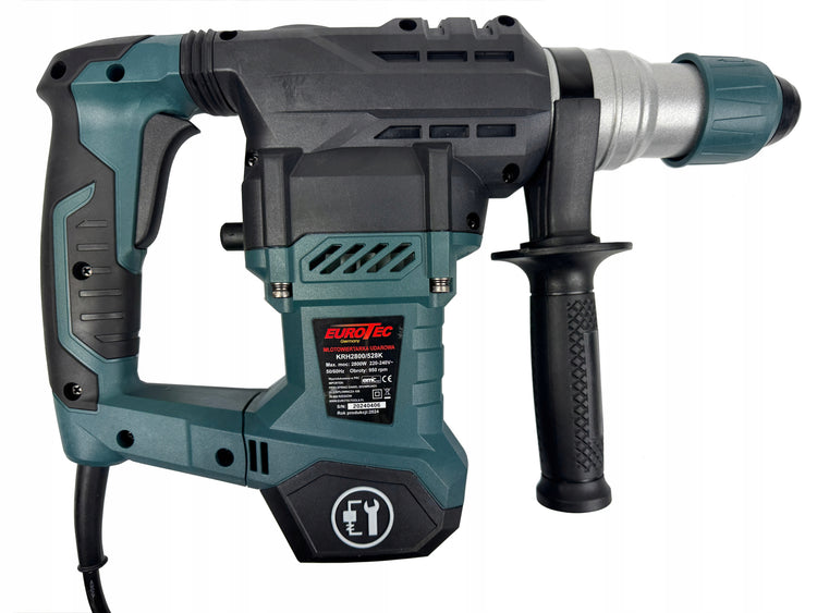 Perforatorius „Eurotec“ SDS+, 2800 W, 6 J