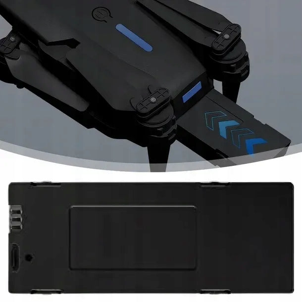 Sulankstomas dronas su Wi-Fi kamera „E88 Pro“ ir dėklu