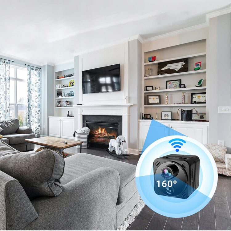 Mini magnetinė Wi-Fi kamera „Onshop M7“ 4K su IR naktiniu matymu