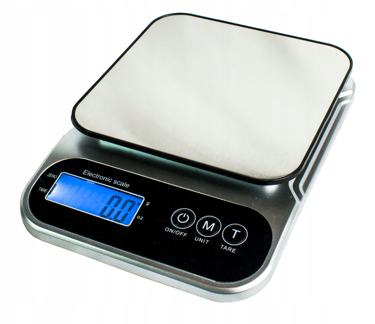 Tikslios elektroninės svarstyklės 3 kg / 0,1 g, virtuvei ir papuošalams