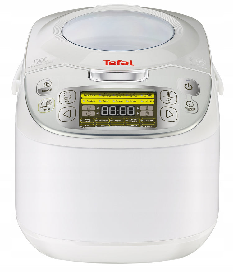 Daugiafunkcis puodas „Tefal Advanced RK8121“, 5 l, 45 programos, baltas