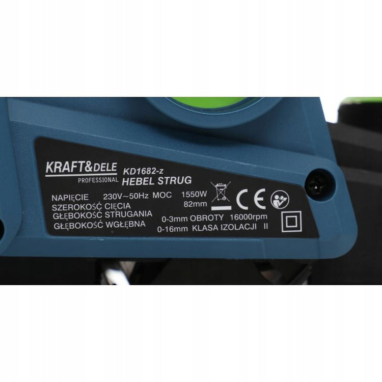 Elektrinis oblius „Kraft&Dele KD1682Z“, 1550 W, 82 mm