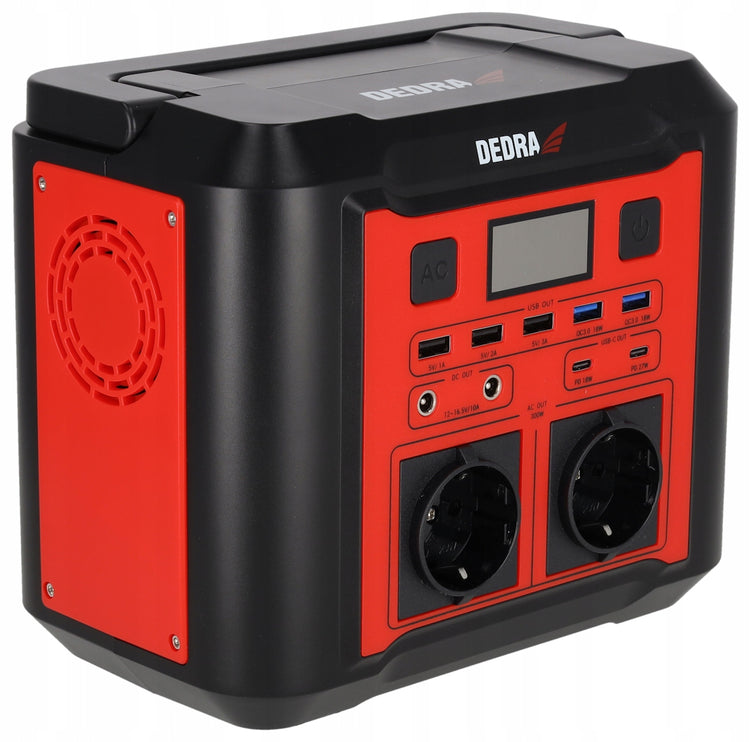 Nešiojama energijos stotelė „Dedra DEZS0300“, 296 Wh