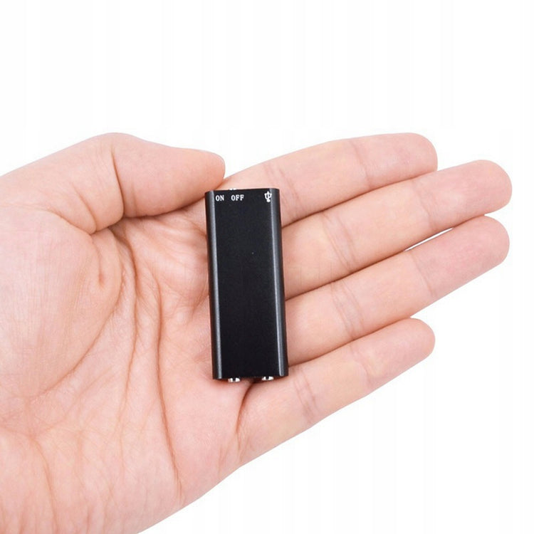Mini diktofonas su balso aktyvacija, 4 GB, iki 50 val. įrašo