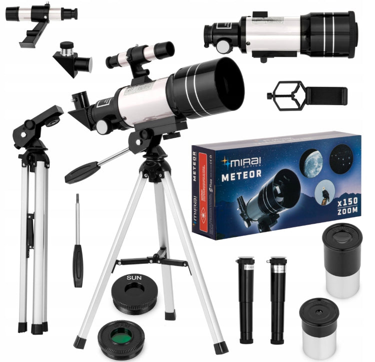 Teleskopas „Mirai Optics Meteor“ 300 mm su priedais