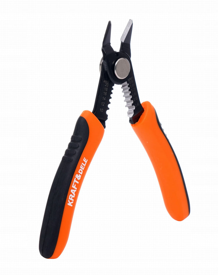 Tikslios kirpimo replės su gnybtų užspaudimu „Kraft&Dele KD10691“, 140 mm