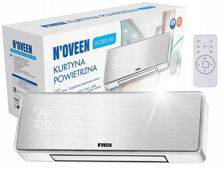 Oro užuolaida-šildytuvas „N'oveen HC3299“, 2000 W, su Wi-Fi – nuotrauka 2