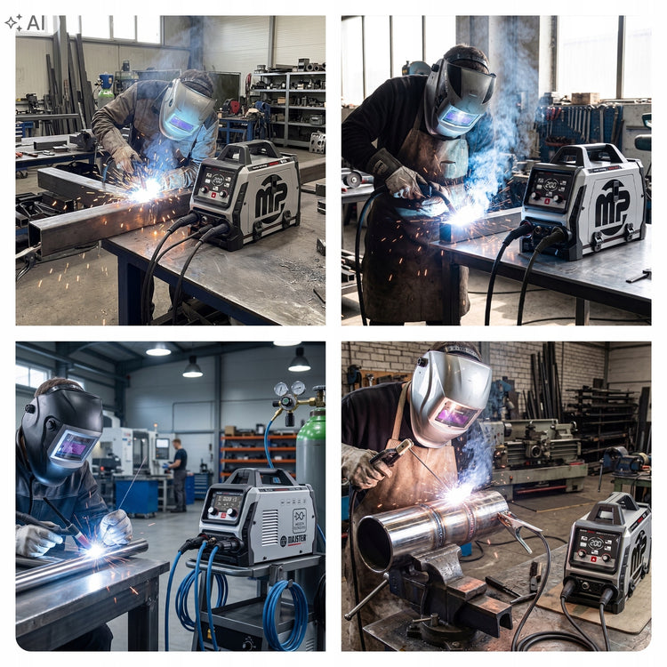 Pusiau automatinis suvirinimo aparatas „Majster Pro MP0126“, MIG / MAG / MMA / TIG
