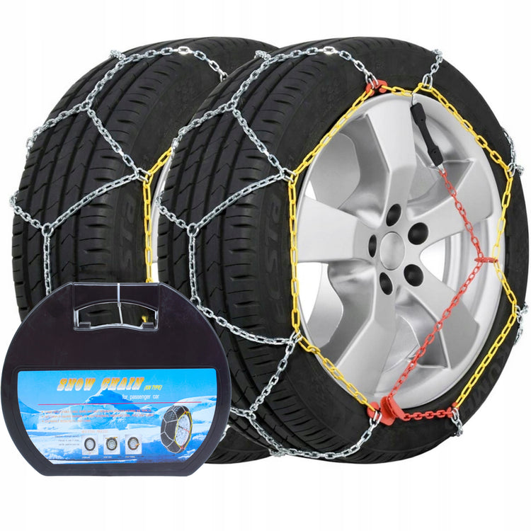 Sniego grandinės lengviesiems automobiliams KN 100, 2 vnt. (215/55 R16, 225/50 R17)