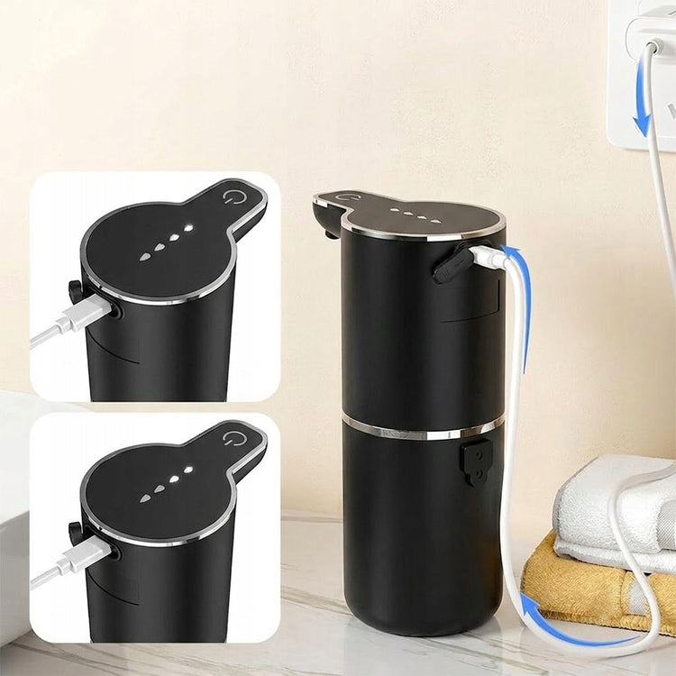 Automatinis bekontaktis muilo dozatorius „Unitec“, 350 ml, USB-C