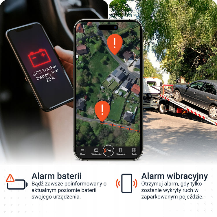 GPS sekiklis automobiliui „PAJ Compact Finder 4G“ su magnetu ir signalizacija, iki 40 dienų – nuotrauka 5