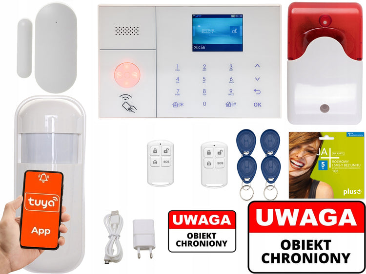 Belaidė GSM / Wi-Fi signalizacija su sirena „Sat-Link SL-103“
