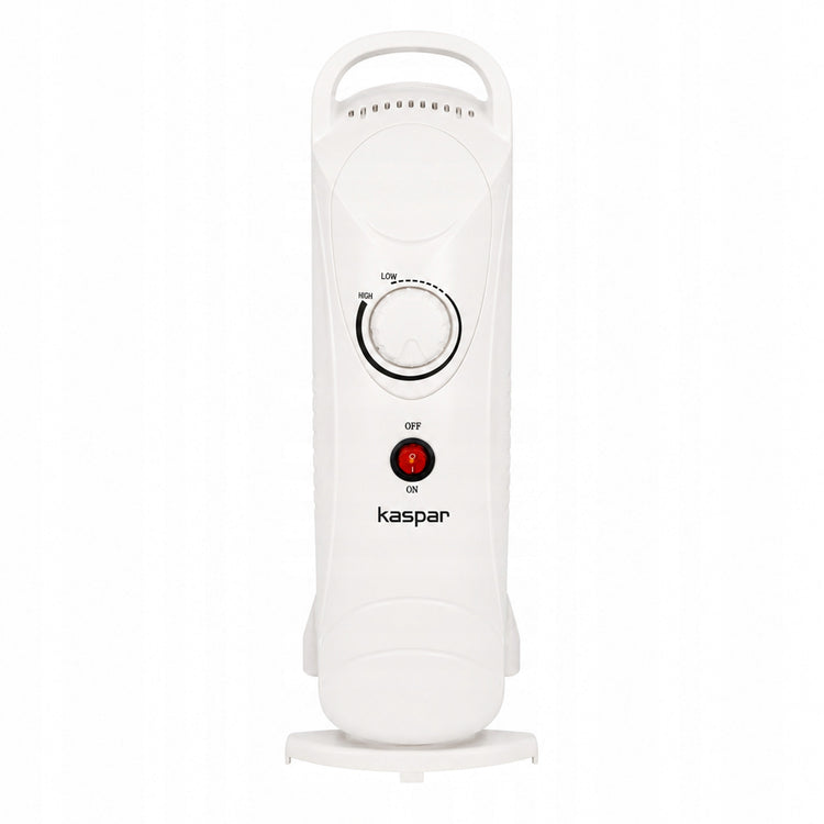 Mažas tepalinis radiatorius su termostatu, 500 W, 5 sekcijos – nuotrauka 4